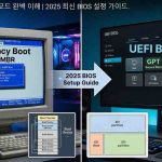 UEFI vs Legacy 부팅 모드 완벽 이해 | 2025 최신 BIOS 설정 가이드