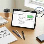 학생용 태블릿에서 필기하기 좋은 배터리 사용 시간 기준