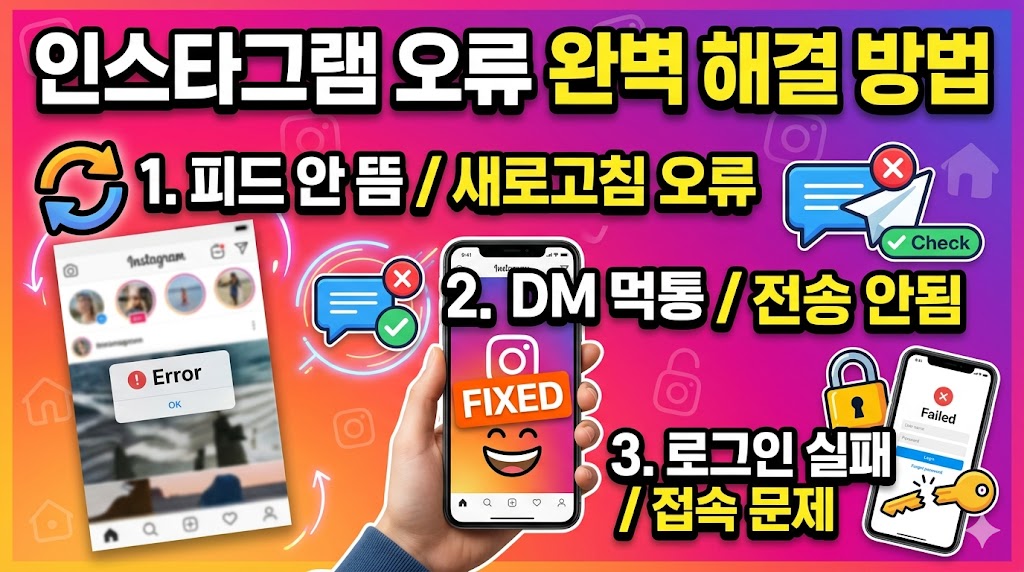 인스타그램 오류