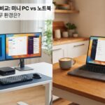 미니PC vs 노트북, 재택근무용으로 뭐가 나을까?